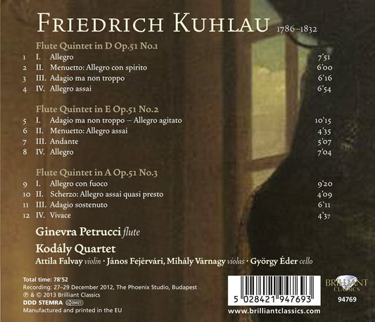 Kuhlau: Flute Quintets