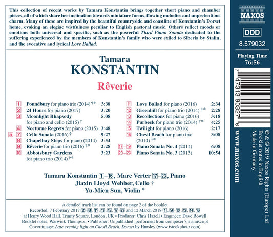 Konstantin: Rêverie