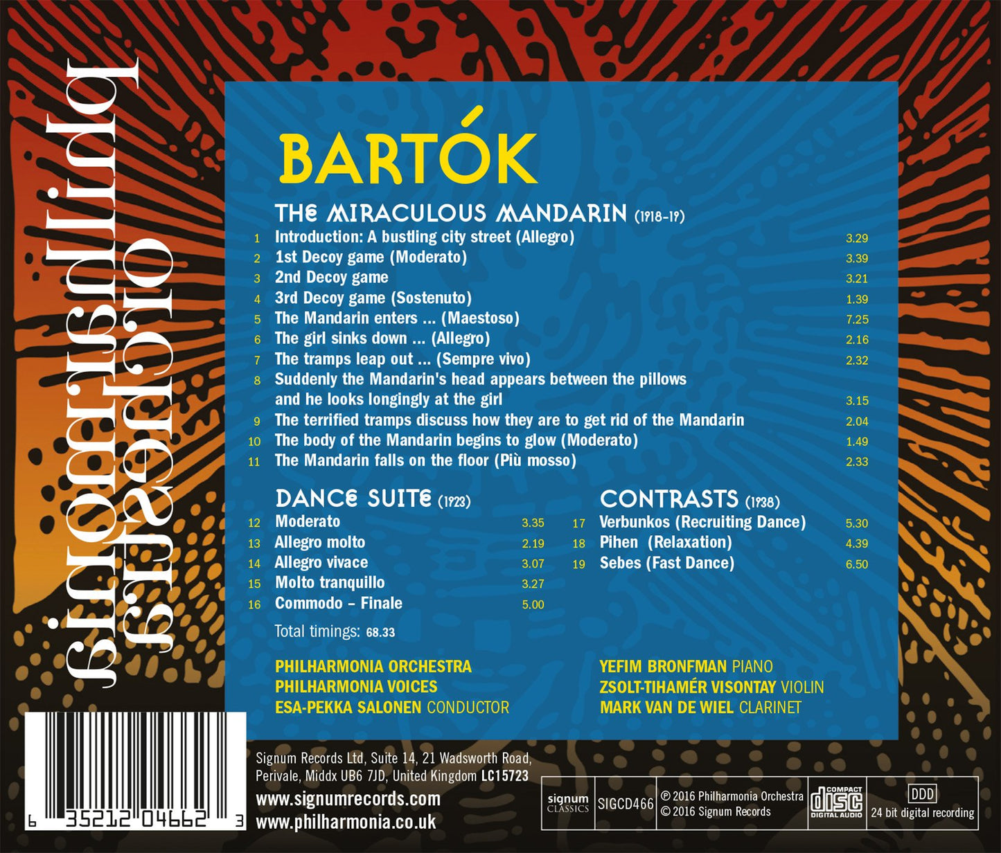 Bartók: The Miraculous Mandarin - Dance Suite - Contrasts