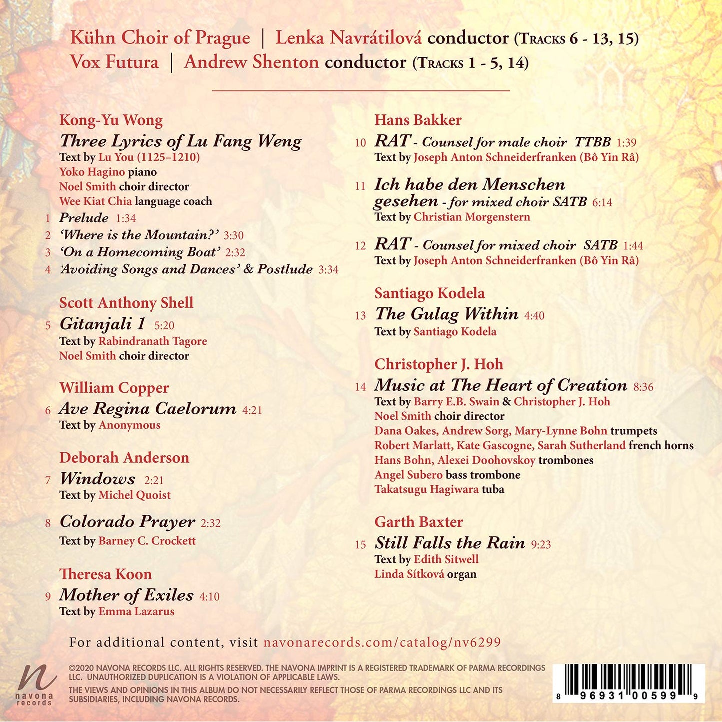 Voices of Earth & Air, Vol. 3