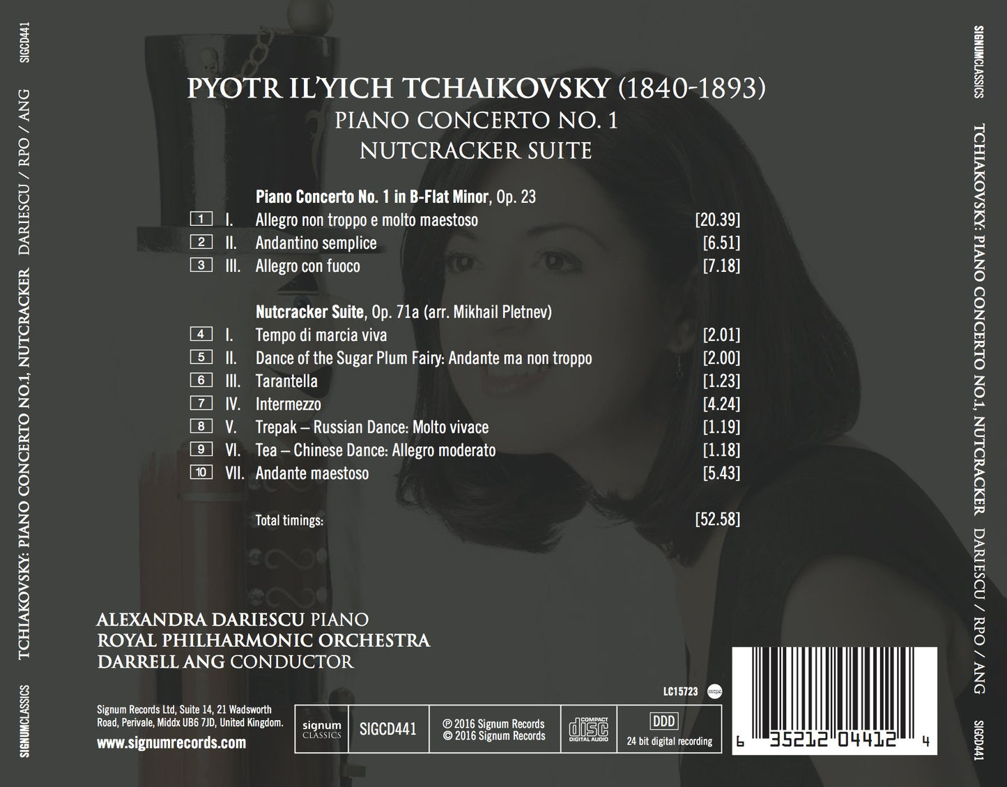 Tchaikovsky: Piano Concerto No. 1 & Nutcracker Suite