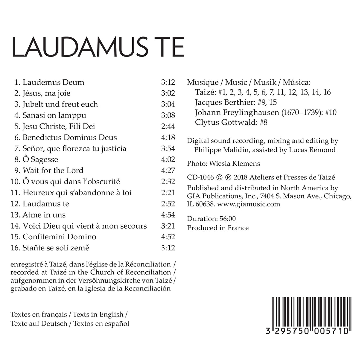 LAUDAMUS TE