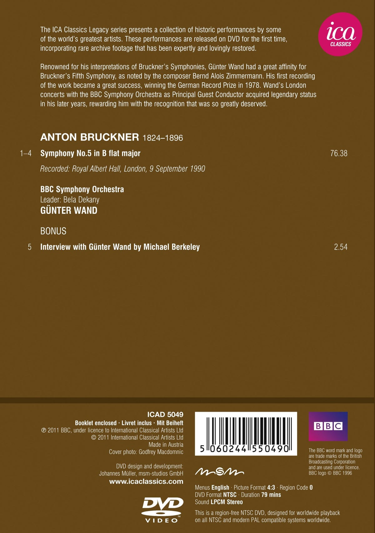 Bruckner: Symphony No. 5