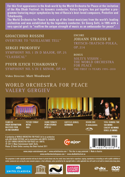 World Orchestra for Peace at the Abu Dhabi Festival