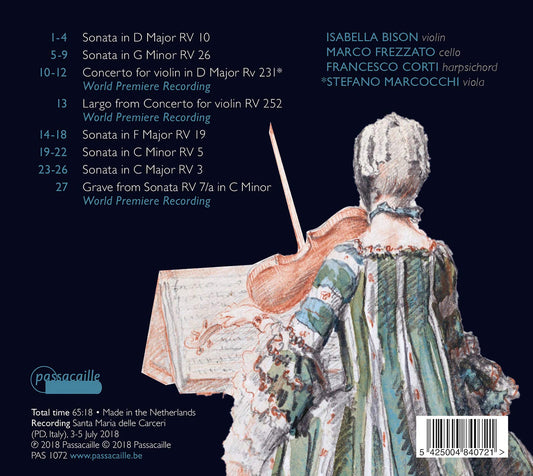 VIOLIN SONATAS & CONCERTO