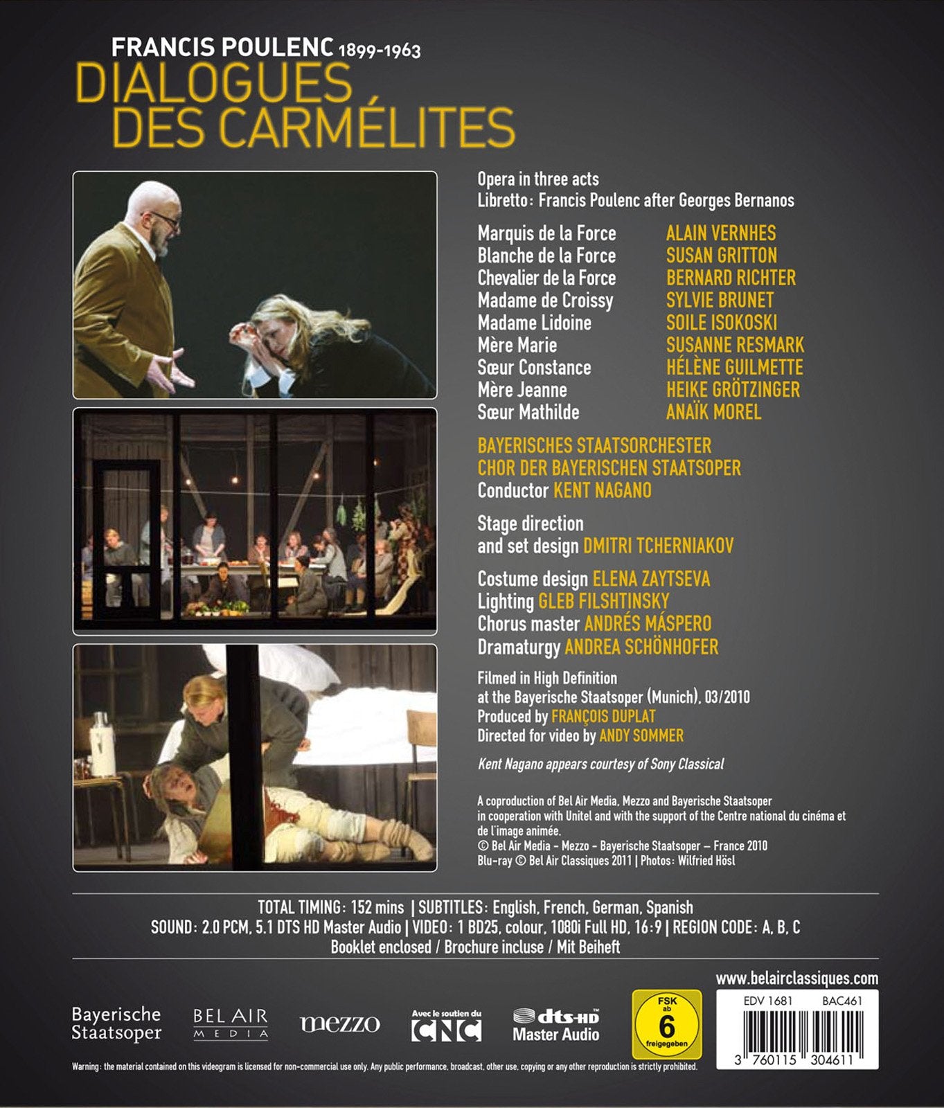 Poulenc: Dialogues des Carmélites