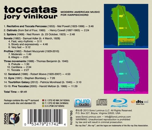 Toccatas: Modern American Music for Harpsichord