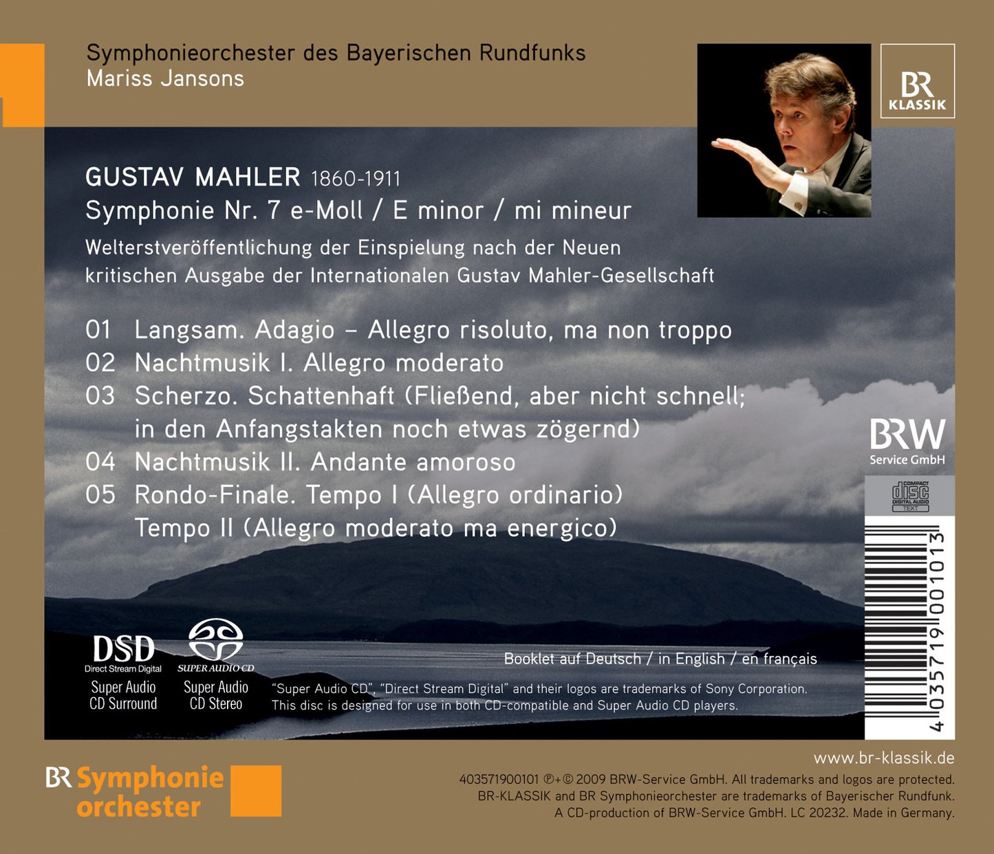 Mahler, G.: Symphony No. 7