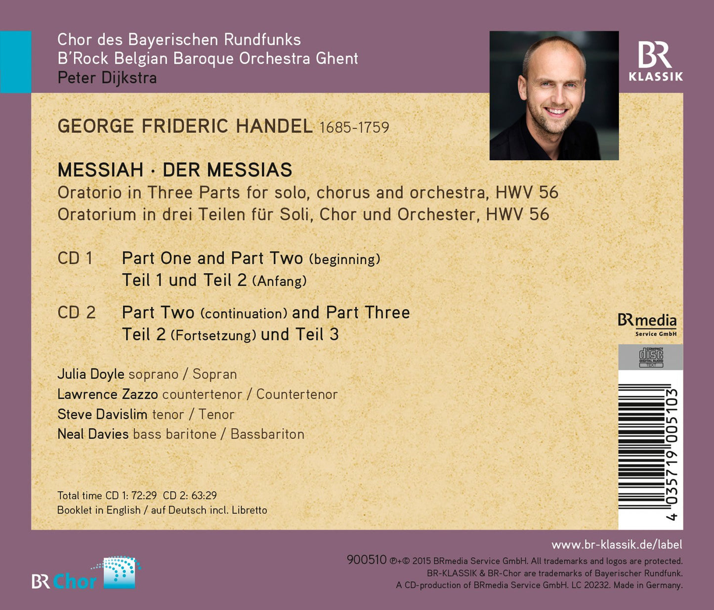 Handel: Messiah, HWV 56 (Live)