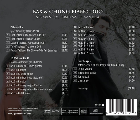 Bax & Chung: Piano Duo