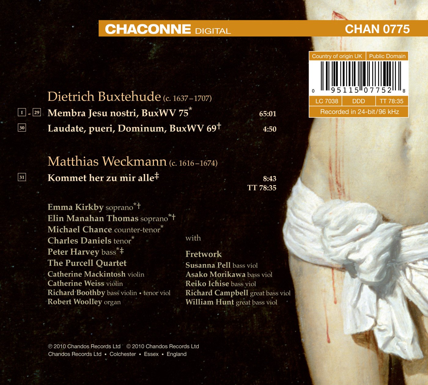 Buxtehude: Membra Jesu nostri