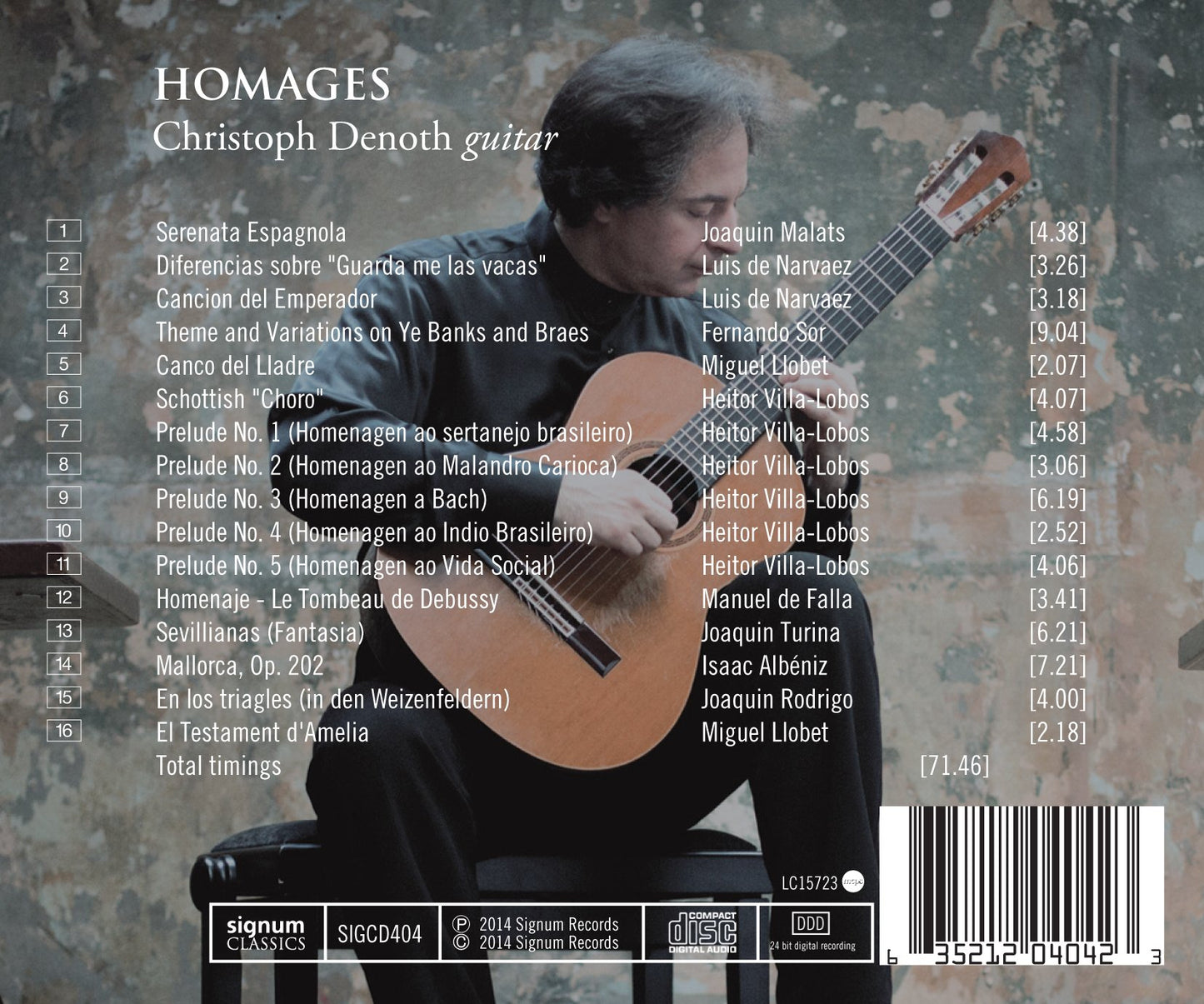 Homages: A Musical Dedication