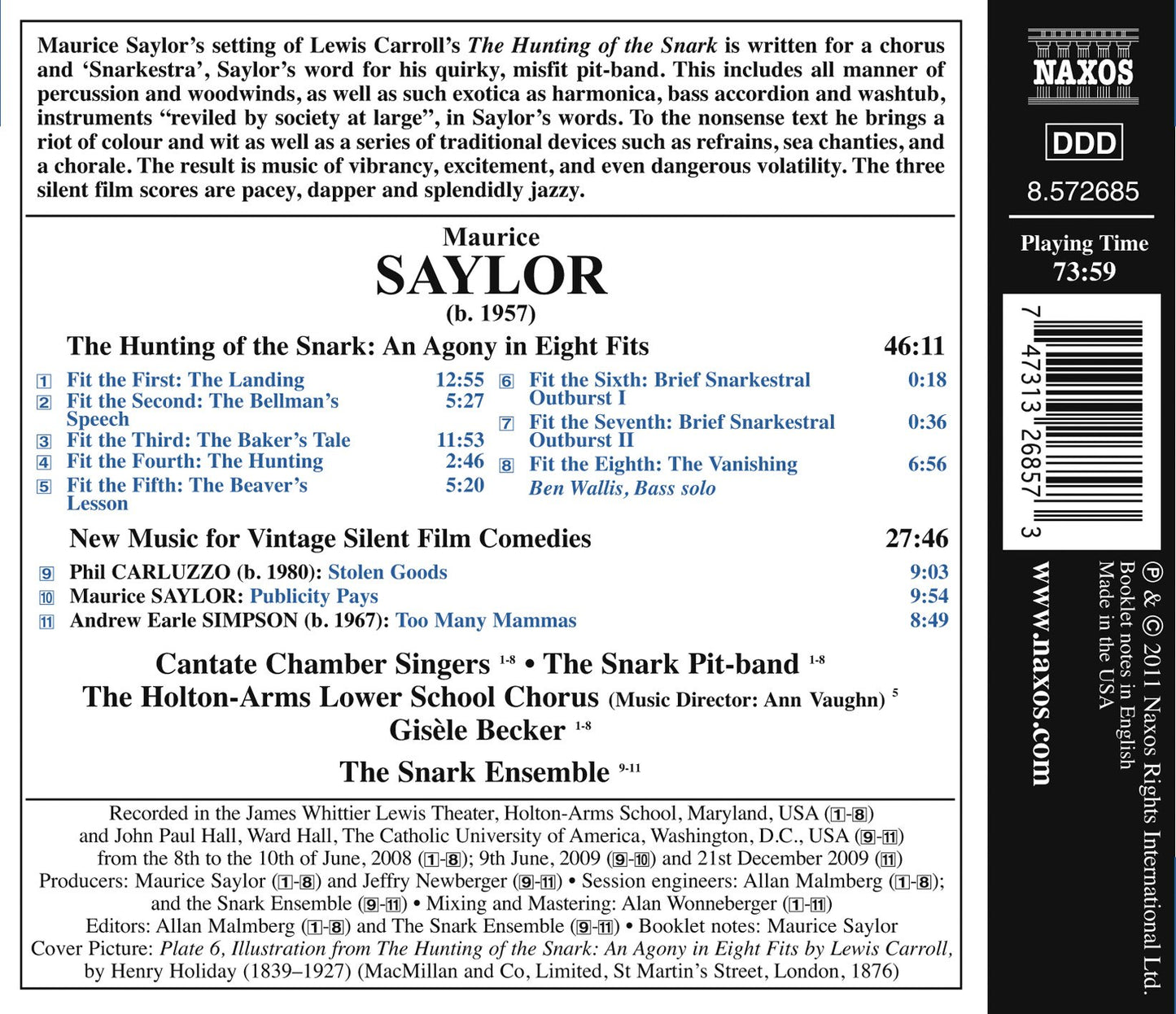 Saylor: The Hunting of the Snark