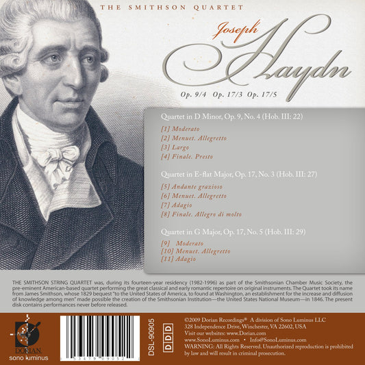 HAYDN, F.J.: String Quartets - Nos. 11, 21, 22 (Smithsonian