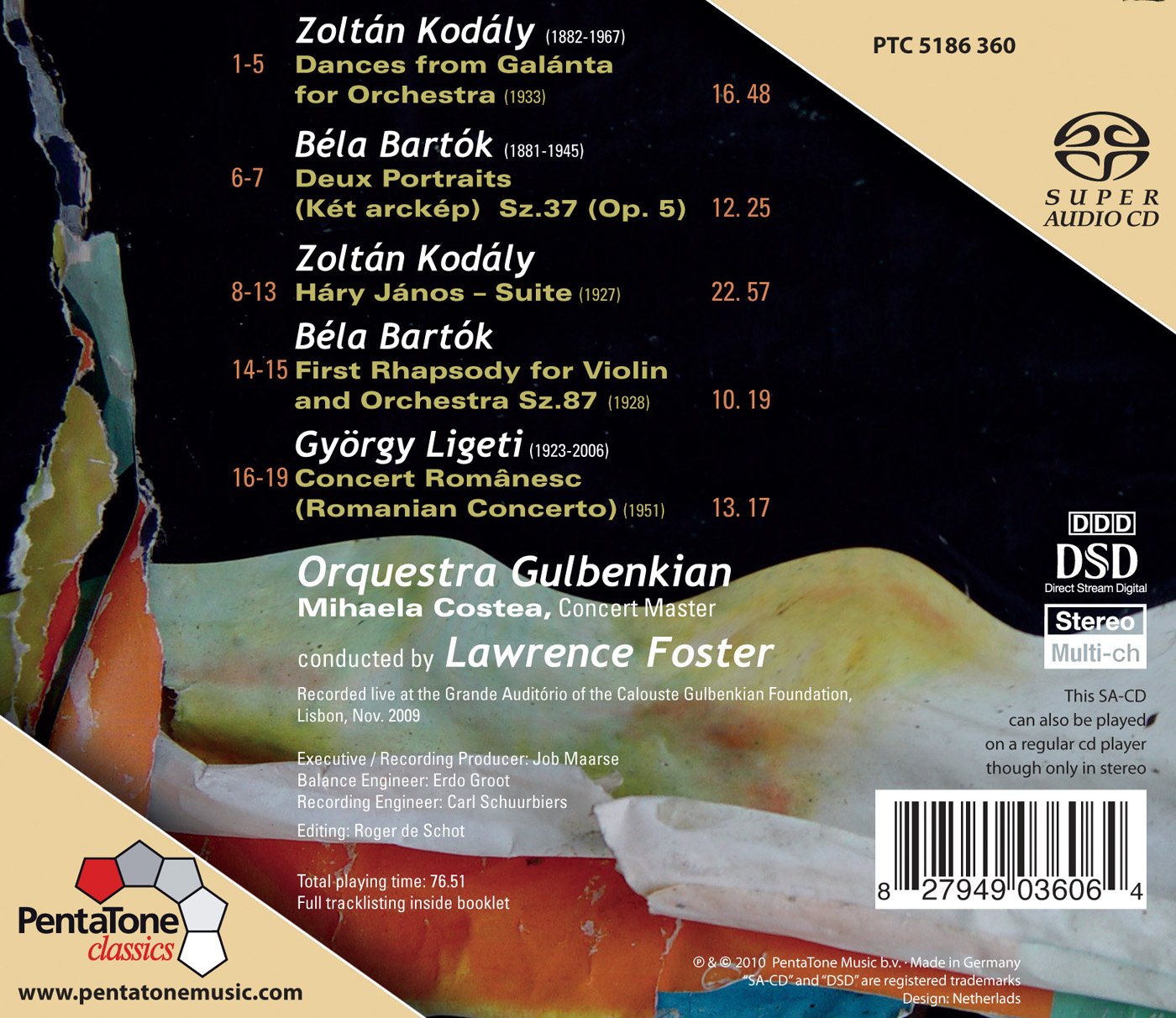 Bartok - Kodály - Ligeti