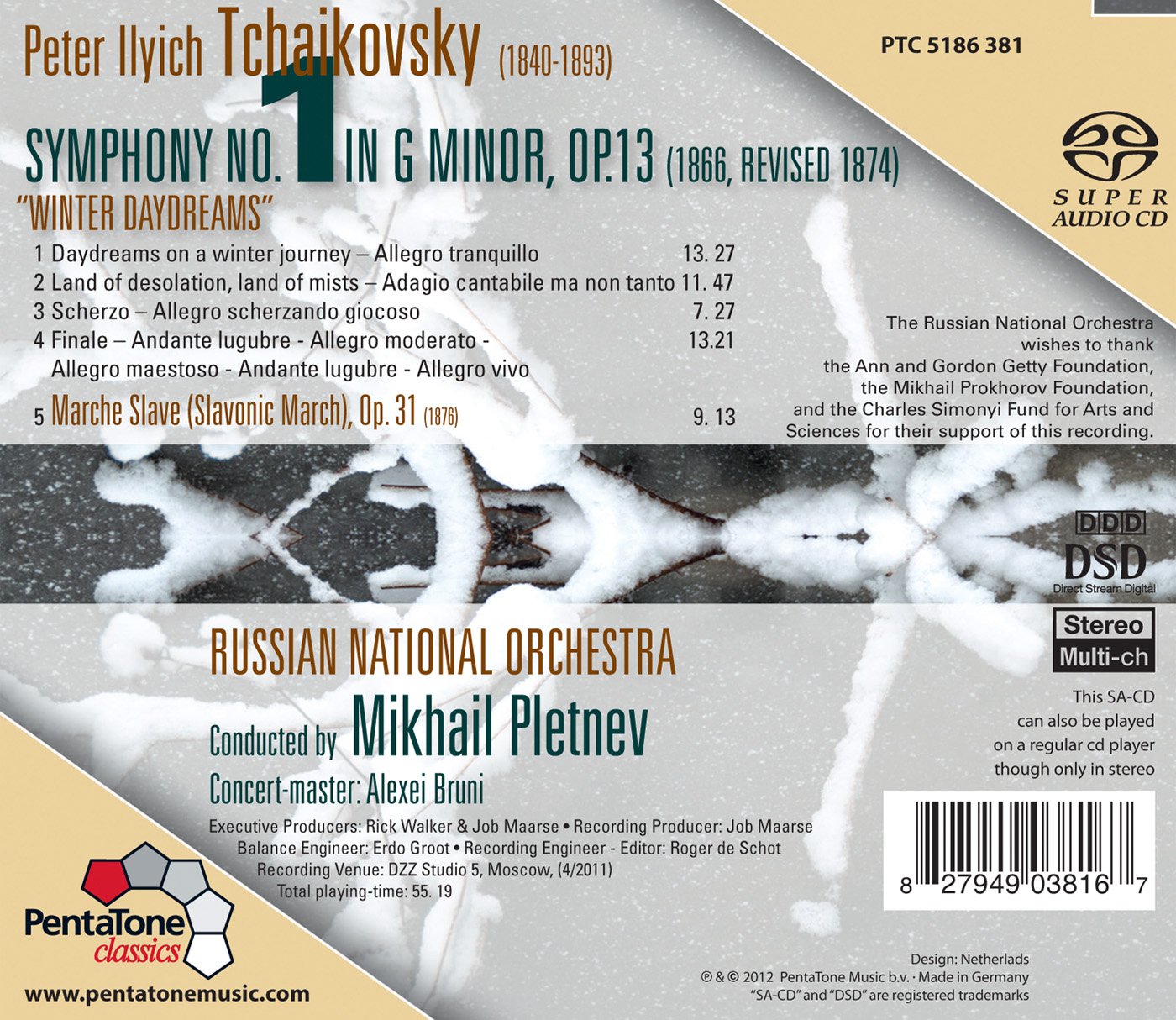 Tchaikovsky: Symphony No. 1 - Marche Slave