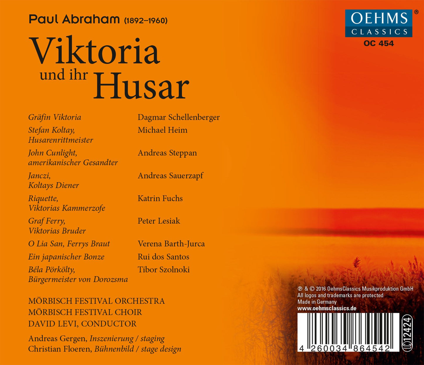 Abraham: Viktoria und ihr Husar