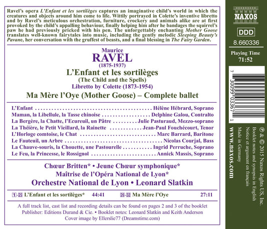Ravel: L'enfant et les sortilèges, M. 71 & Ma mère l'oye, M.