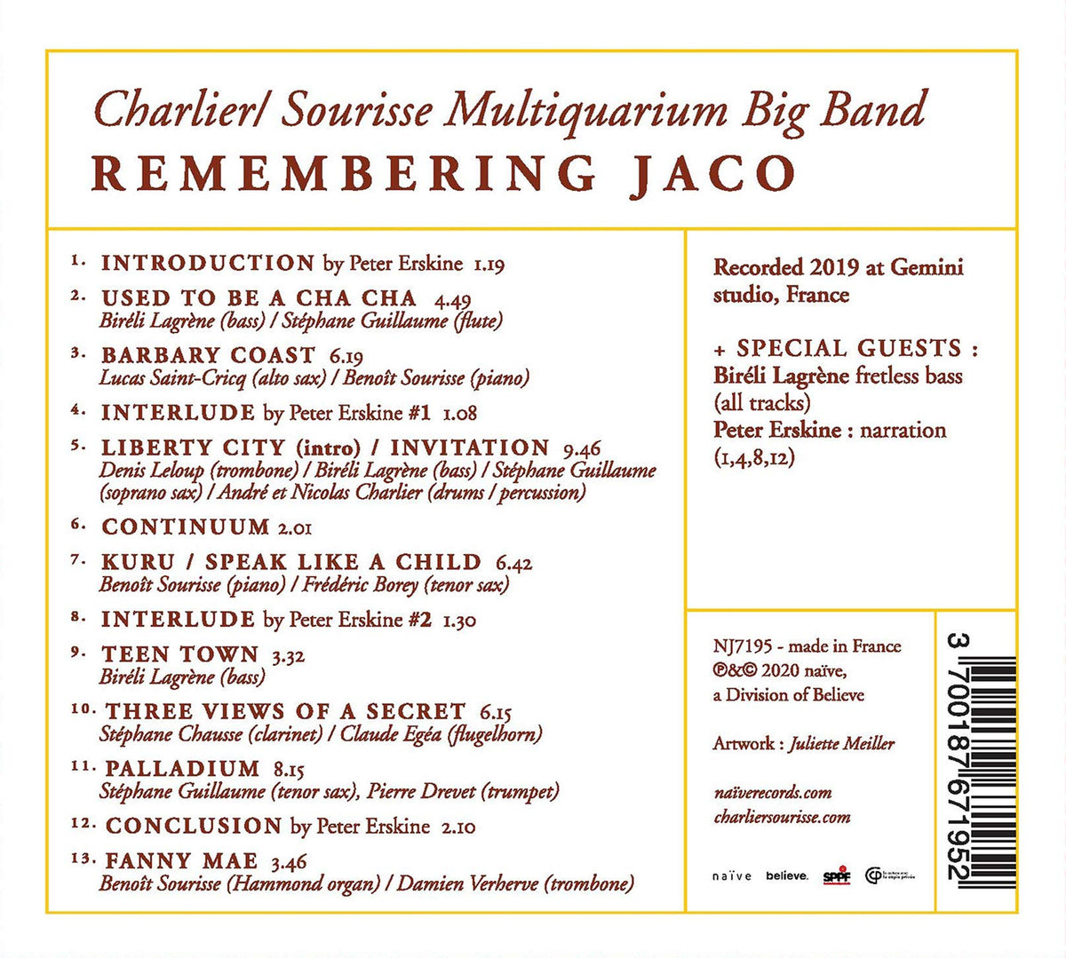 REMEMBERING JACO