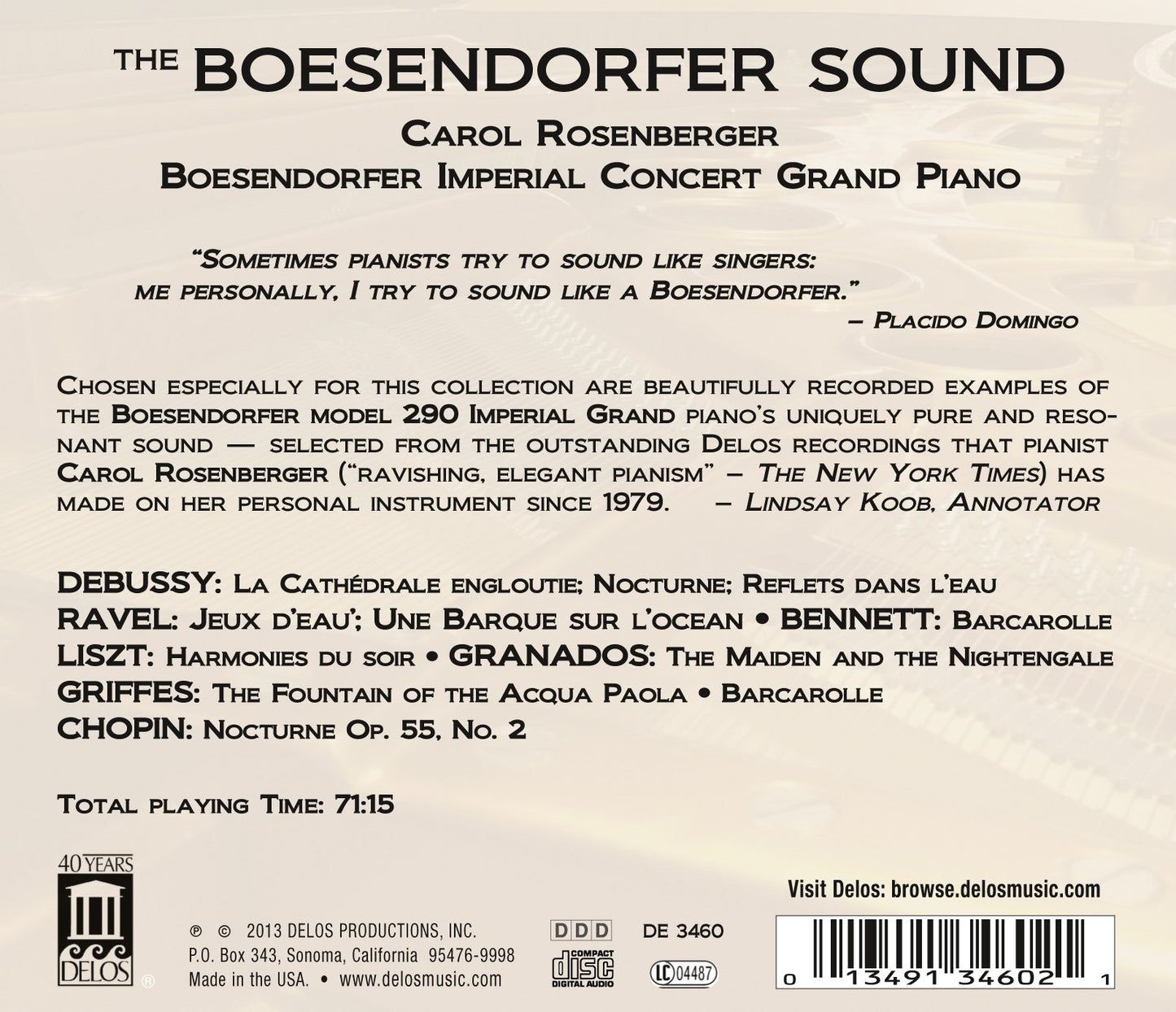 The Boesendorfer Sound