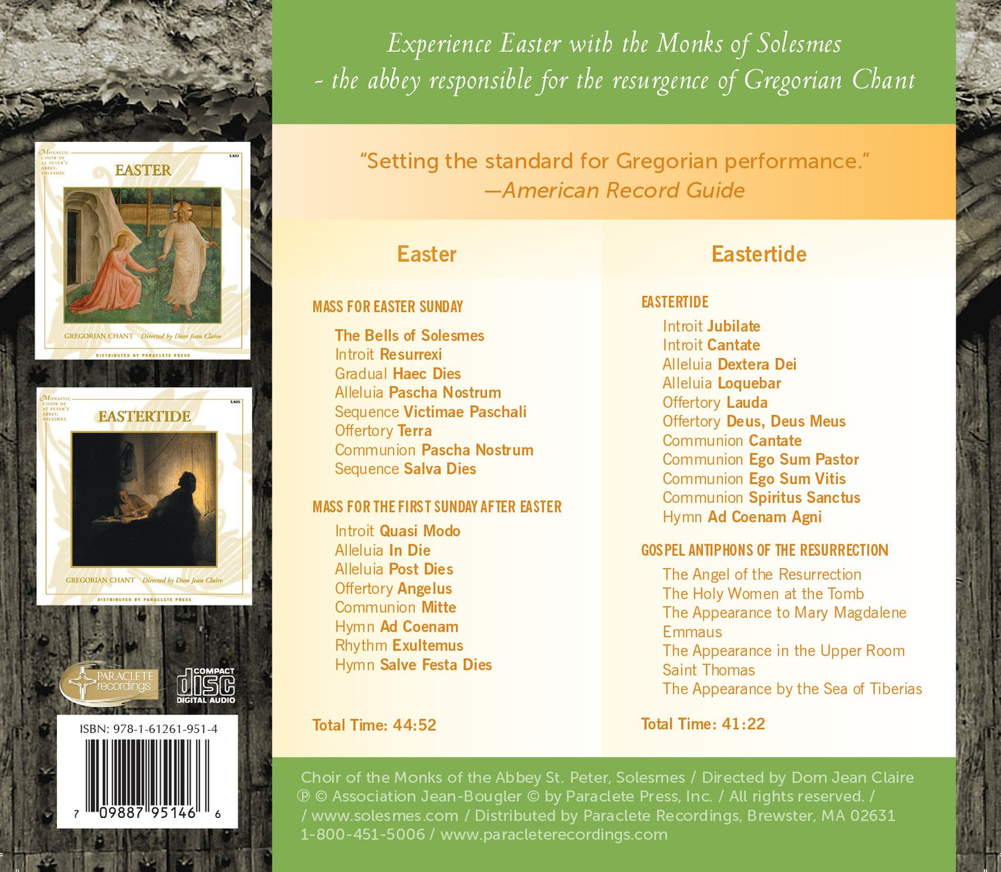EASTER WITH SOLESMES