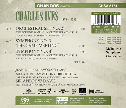 Ives: Orchestral Works, Vol. 3