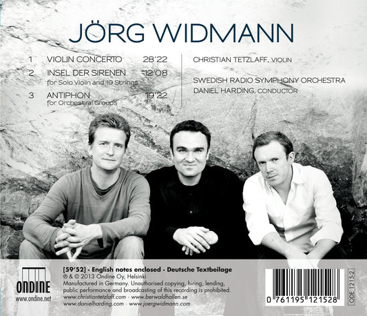Widmann: Violin Concerto - Antiphon - Insel der Sirenen