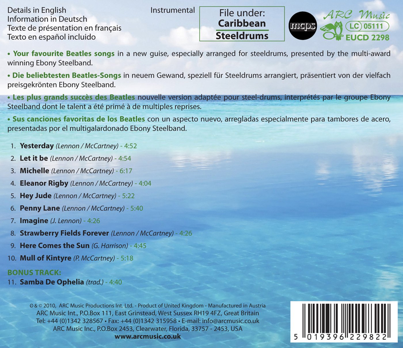 Caribbean Steeldrums: The Ultimate Chill-Out Album