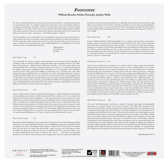 FOOTNOTES (LP)