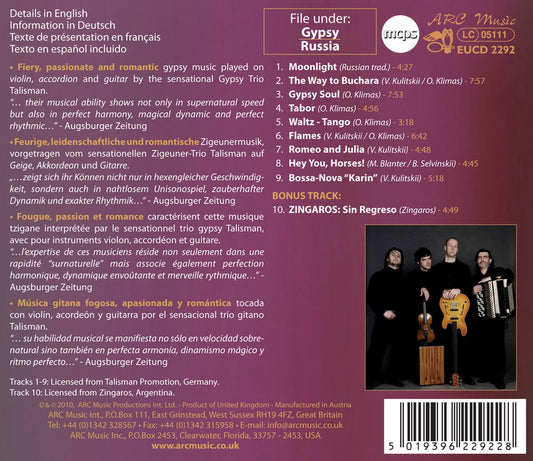 Russian Gypsy Soul: Fiery Gypsy Music at Its Best