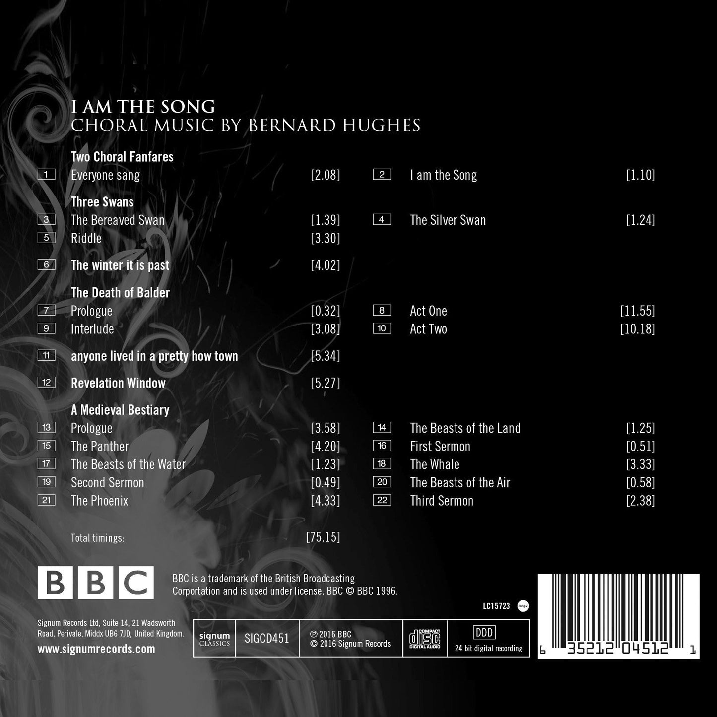 Hughes: I Am The Song