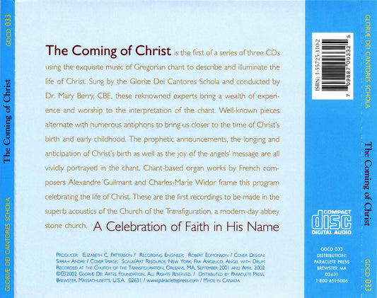 A Celebration of Faith in His Name: The Coming of Christ