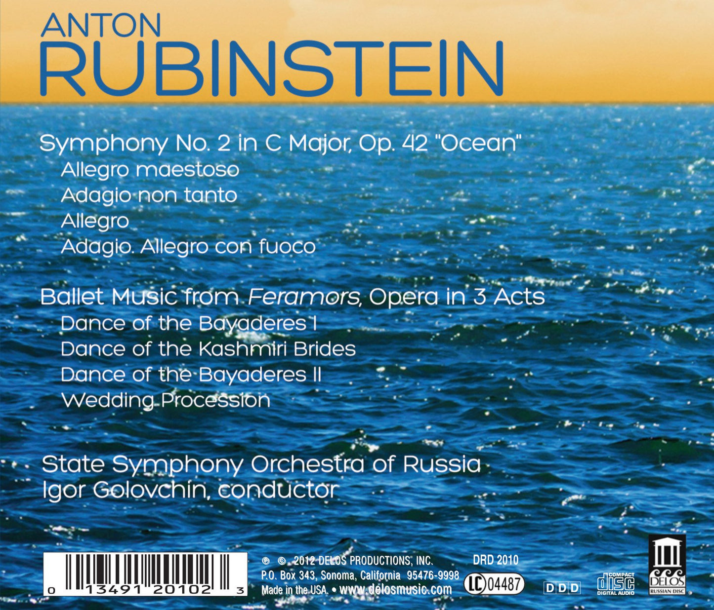 Anton Rubinstein: Symphony No. 2, "Ocean" - Ballet Music fr