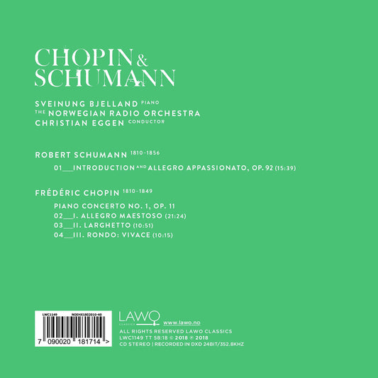 Chopin: Piano Concerto No. 1 / Schumann: Introduction and Al