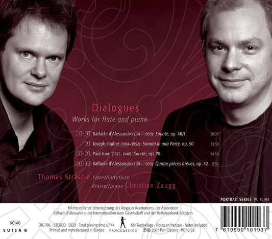 Alessandro, R.: Flute Sonata / Quatre Pieces Breves / Lauber