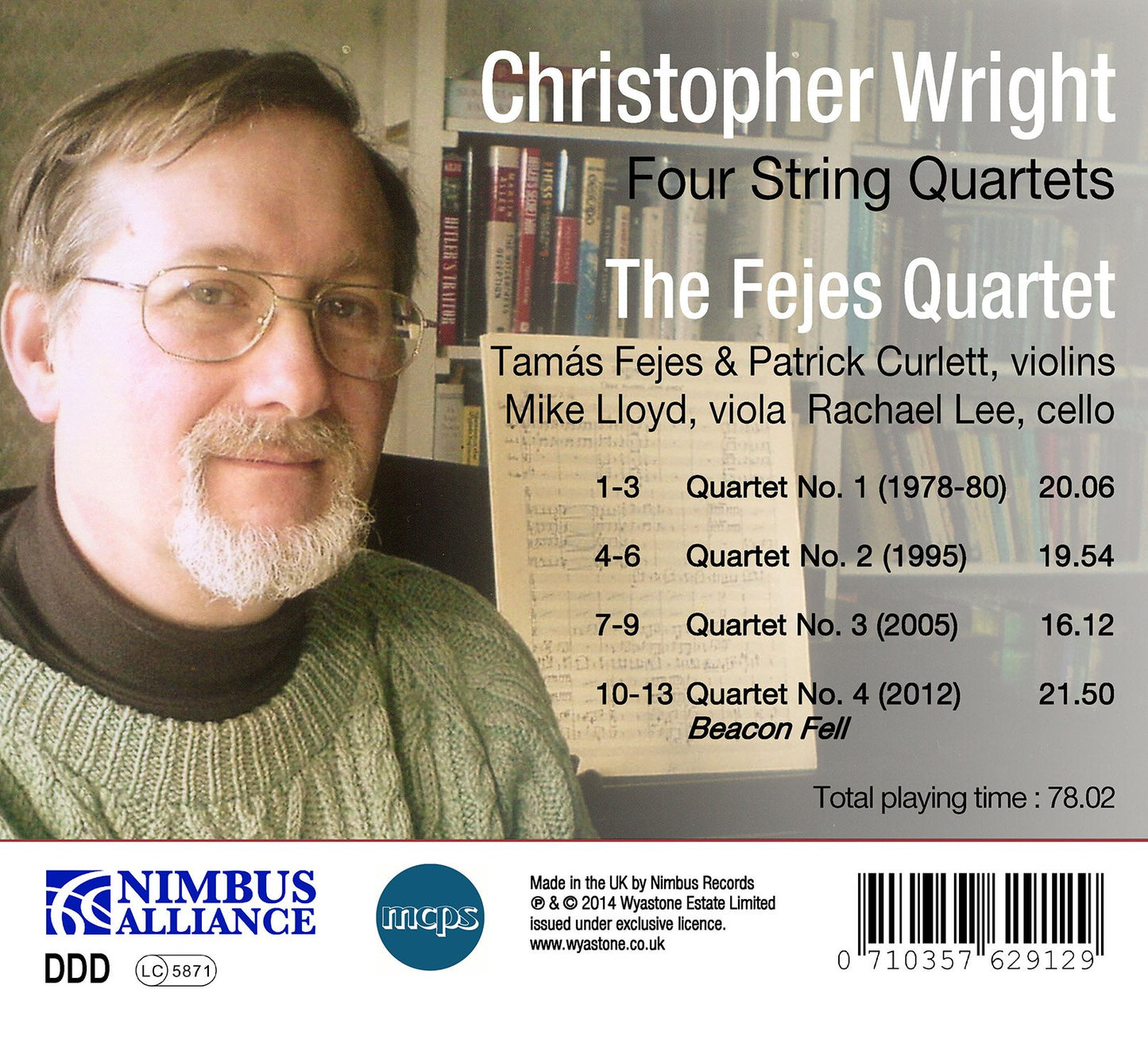 Wright: Four String Quartets