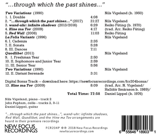 ""?THROUGH WHICH THE PAST SHIN