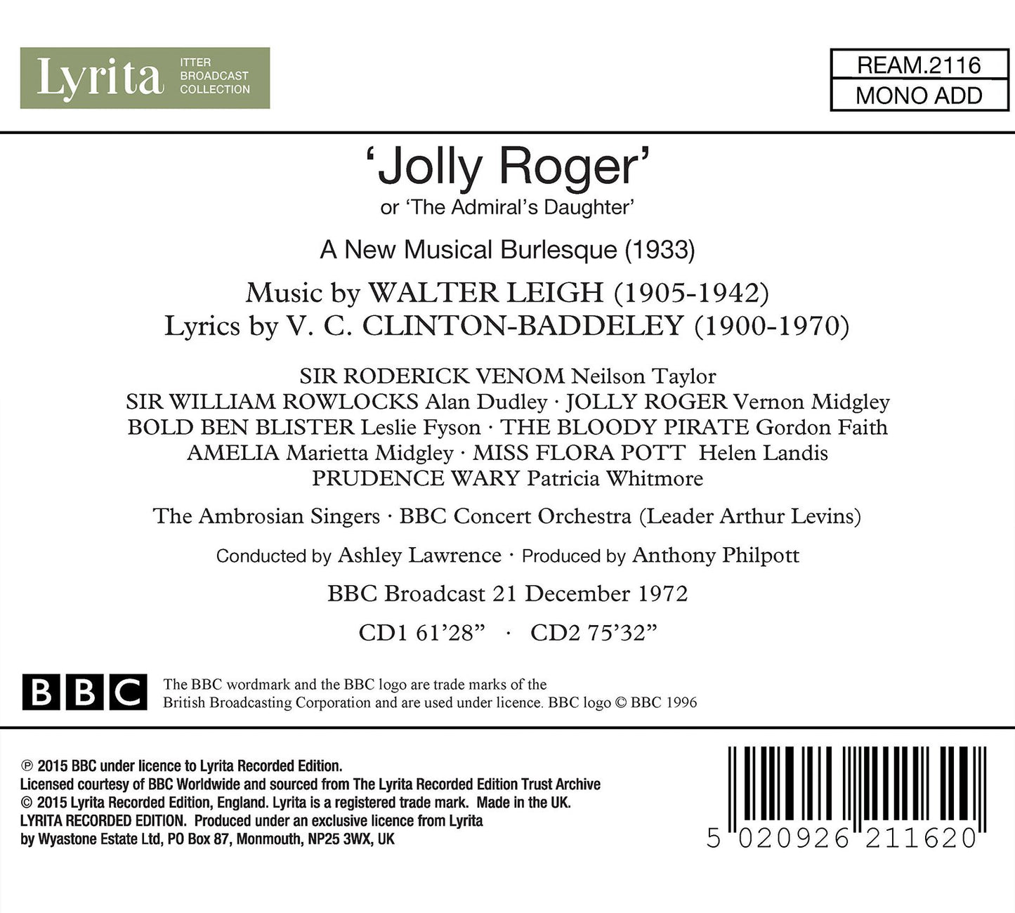 Leigh: Jolly Roger