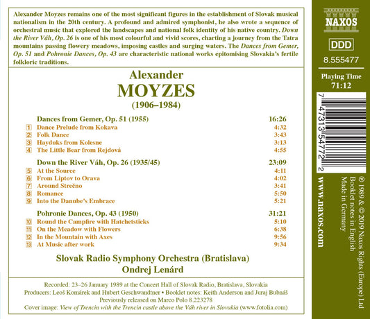 Moyzes: Dances from Gemer - Down the River Vah