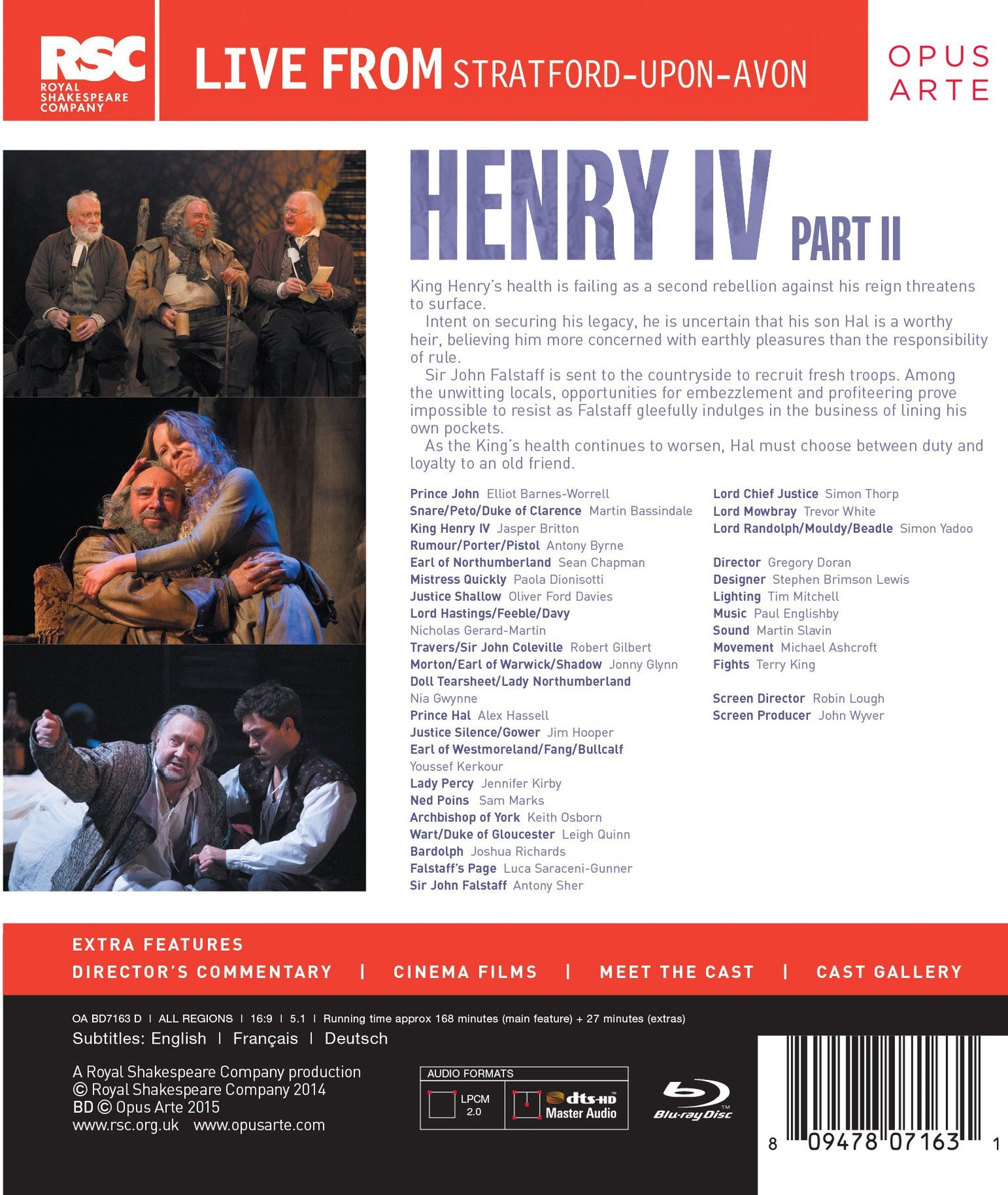 Shakespeare: Henry IV, Part II