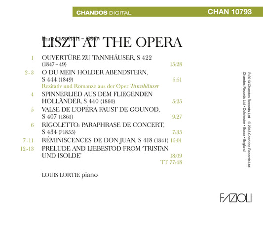 Liszt at the Opera