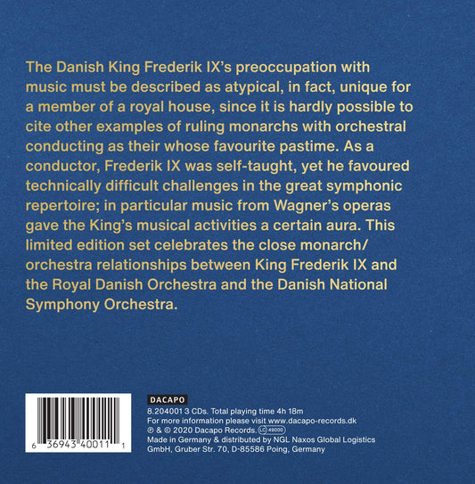 Frederik IX Conducts the Royal Danish Orchestra & Danish Nat