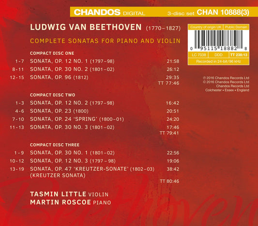 COMPLETE VIOLIN & PIANO SONATA