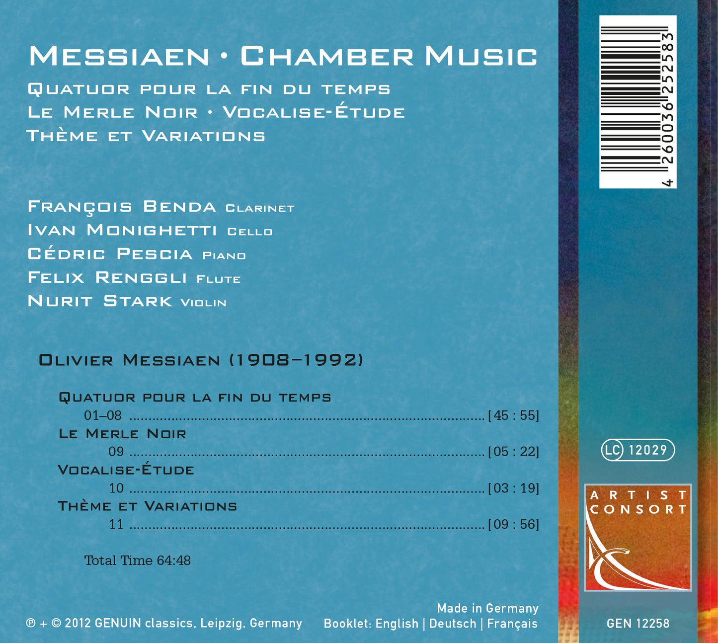 Messiaen: Chamber Music