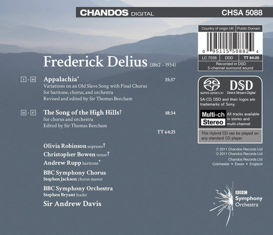 Delius: Appalachia / The Song of the High Hills