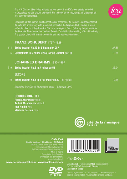 Schubert & Brahms: String Quartets