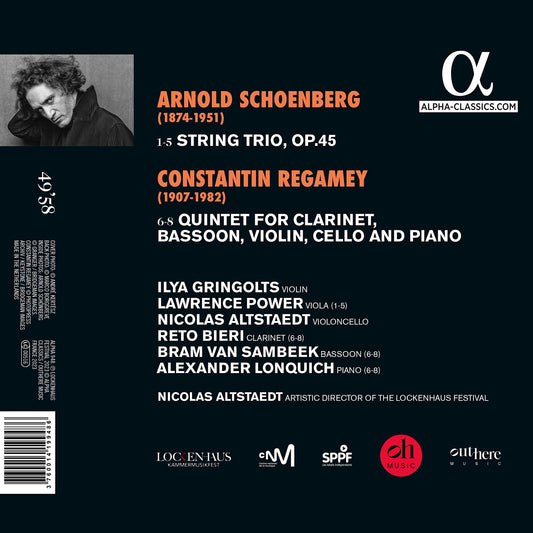 Regamey: Quintet; Schoenberg: String Trio