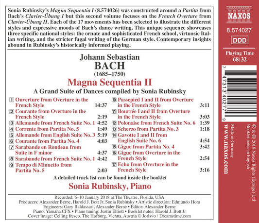 Bach: Magna Sequentia II - A Grand Suite of Dances compiled