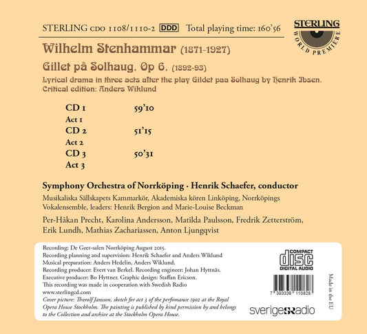 Stenhammar: Gillet på Solhaug, Op. 6