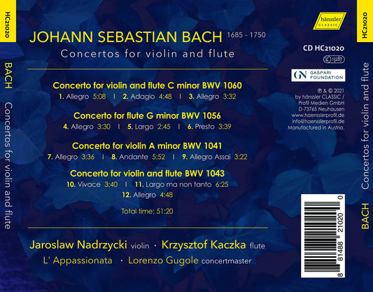 Krysztof Kaczka - Concertos for Violin and Flute